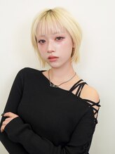 ラフィス ヘアーピュール 梅田茶屋町店(La fith hair pur) 【La fith】ショートボブ×ブリーチ×ハイトーン