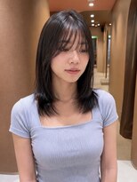 サボ 栄店(sabo)&nbsp;レイヤーカット×ダークグレージュ