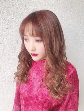 ディー エメ(D-aimer-) ピンクカラー☆エクステ