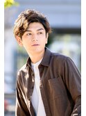 メンズヘアセット 好印象な爽やかに大人カジュアルヘアセット