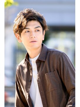 ヘアセットサロンシャルメ 梅田店(Hair Make Salon CHARMER) メンズヘアセット 好印象な爽やかに大人カジュアルヘアセット