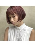 【ゲストスナップ】赤髪ボブ