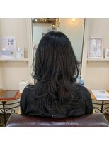 テラスグレース 横浜(TERRACE GRACE)&nbsp;ロング×レイヤー×ブルーブラック