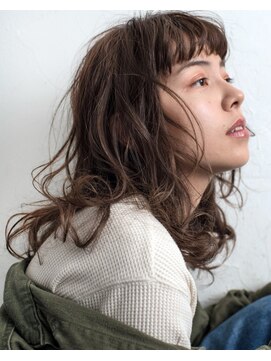 ハニーマスタード(HONEY MUSTARD) リラックスウェーブパーマ