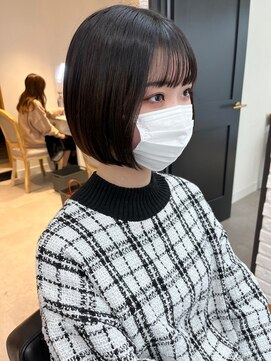 ネオリーブ クーロ(Neolive curro) まとまりやすさNo. 1*ぷつっと顎ラインボブ◎