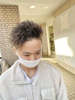 ブレイズ ザ サロン(BLAZE THE SALON)&nbsp;無造作束感アシメアップバングソフトツイスト【BLAZE 大庭】