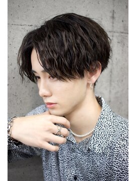 エデアンホンテン メンズサロン(EDEAN 本店 （旧：EDEAN 上通）) 熊本センターパート 熊本メンズヘア 熊本メンズパーマ 波打ち