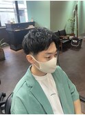 #メンズパーマ