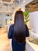 髪質改善似合わせカット＊艶髪ストレート【Zina 銀座中央通り】