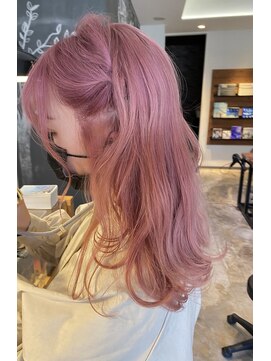 アンドライフ 市原店(AND LIFE) ライトピンク／ブリーチカラー／ダブルカラー