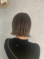 ラフ 新宿(Laff)&nbsp;Laff】新宿　大人可愛い20代30代40代白髪ぼかしグレーベージュ