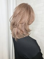 アルマヘア(Alma hair) ピンクベージュレイヤー