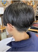 学生メンズショートソフトツーブロヘア