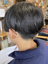 オーバーキャプテンネイキッド(OVER CAPTAIN NAKED)&nbsp;学生メンズショートソフトツーブロヘア