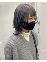 ダブルカラーグレージュカラーケアブリーチハイトーンカラー韓国