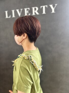 リバティー(LIVERTY) ハンサムショート3Dカラー