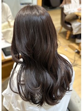 バイオレットジェム(Violet`jem) 10代20代30代40代大人可愛いレイヤーカットショコラブラウン