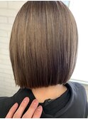 髪質改善　艶髪　透明感　切りっぱなしボブ@田代10/19