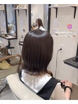 ヘアーメイク ブランニュー 東生駒店(hair make Brand new) 艶ボブ☆外はねで軽さUP↑