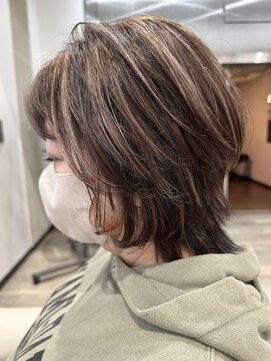 ディーボーイ 健軍店(D-BOY) ハイライトカラー・白髪ぼかし12