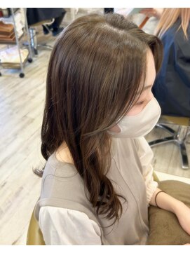 フゥカ 売市店(fuka) オリーブベージュ×カット