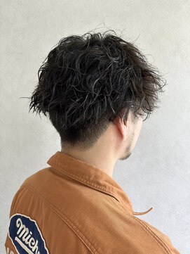 ネウィ 大分中央町店(newi) 【まーぼー】@maa___bo_ 　☆無造作イケメン♪メンズパーマ☆