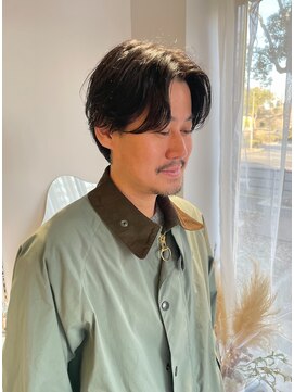 シプレ(cipre) メンズカット x センターパート