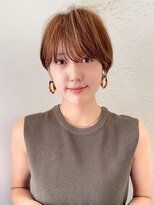 アンド ストーリーズ(&STORIES)&nbsp;ショートボブ髪型30代40代50代前髪あり前髪なし面長丸顔【荒牧】