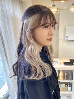 アトリエシルク 大宮店の写真/【千林大宮5分/森小路5分】トレンド感抜群◇都市部に行かなくても地元でオシャレ可愛いカラーが叶う＊