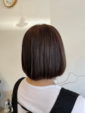 レポヘアー(Repos hair) 20代30代40代ボブアッシュベージュ髪質改善艶感カラー
