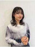 ミディアム！外はねスタイル