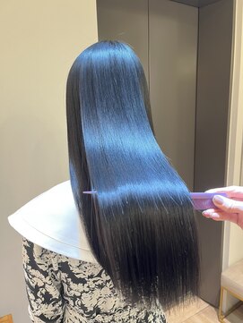 アンド ラ ブランシュ(&.La Blanche) アンブレラカラー/イメチェンスタイル/こなれミディ/髪質改善