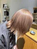 ラヴェストバイフレイスウェル(LOVEST by frace well)&nbsp;レイヤーボブ/ミルクティーベージュ