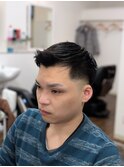 フェザーアップ/バーバースタイル/フェード/刈上げ/アップバング