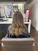 ヘアー アクト ルーム Hair Act room&nbsp;海外風グラデーションカラー