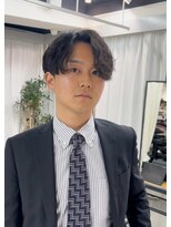 クレットメン 名古屋(CLETO men)&nbsp;直毛の方必見◯波巻きパーマ