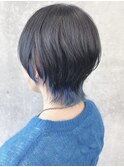 *マッシュウルフカットくびれショートウルフレイヤー30代40代2