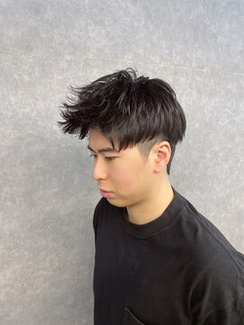 メンズサロン キング 梅田店(Men’s salon K!ng) 波巻きツイストスパイラルパーマ/フェザーパーマ/眉毛/メンズ