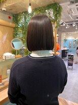 ロンドフルール 大宮東口(Lond fleur)&nbsp;イメチェン外ハネボブ美髪×ブリーチなしレイヤー韓国[大宮］