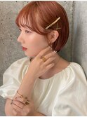 熊本 丸みショート お呼ばれアレンジ 簡単セット 韓国風 Arisa.