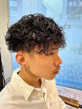 クラップス 横須賀中央店(CLAPS) ツイストスパイラルパーマツイストパーマメンズマッシュパーマ