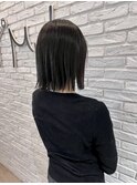 切りっぱなしボブ♪