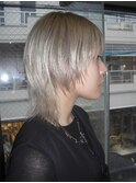 【kanami】ハイトーンのシャギーウルフ