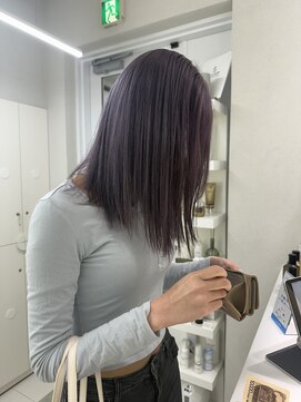 ガガ 心斎橋(GAGA) 韓国/ハイトーンカラー/ワンホンヘア/レイヤーカット/髪質改善