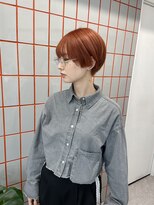 ペレ 渋谷(PELE)&nbsp;ホワイトグレージュ/デジタルパーマ/チェリーブラウン/渋谷