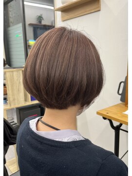 アルトス 浦和(ARTS) 小顔に見えるショートボブ３０代４０代浦和の美容室ARTS鈴木英治