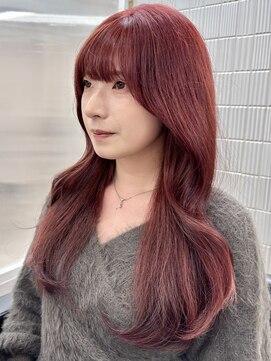 トッカ ヘアアンドトリートメント バイ リウム(tocca hair&treatment by Rium) 《韓国ヘア》ピンクレッド×ヨシンモリ