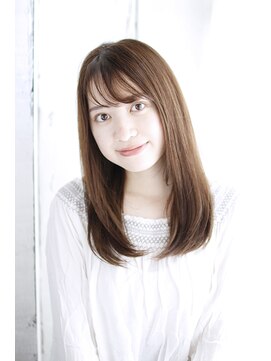 シュシュット(chouchoute) 夏美髪質改善アプリコットオレンジハイライトカラーくびれヘア66