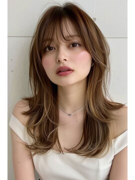 ライリー(riley) rileyフェイスレイヤーロング