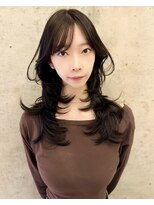 ヌエン 渋谷(NU/EN)&nbsp;海外ガールレイヤーカット/バタフライカット/ハッシュカット